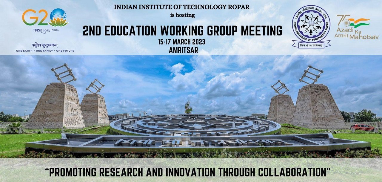 IIT Ropar to host G20 Event in Amritsar on ‘Strengthening Research ...