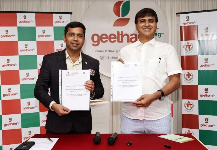 Geetham Veg's GVR Foods Joins Hands with Manipal's Hotel Management School for Training Collaboration