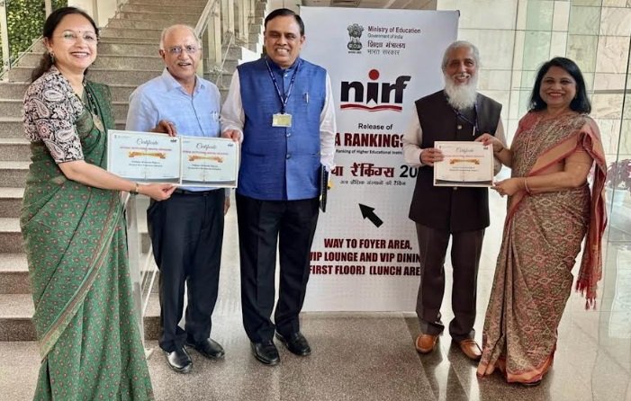 Chitkara University Among Top 100 in Various Categories in NIRF Rankings