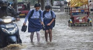 Heavy Rainfall Compels Schools to Close in Delhi NCR, Punjab