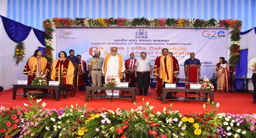 IIM Sambalpur Hosts Annual Convocation for 6th, 7th Batch