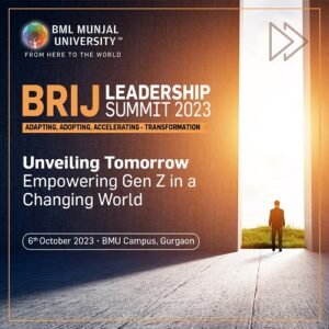BML Munjal University Unveils the Fourth Edition of BRIJ Leadership Summit 2023
