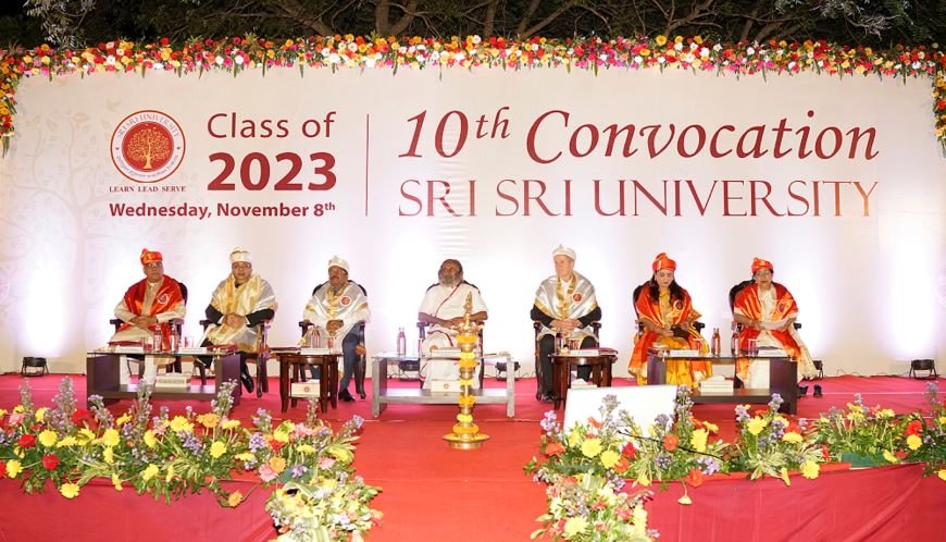 Sri Sri University's 10th Convocation