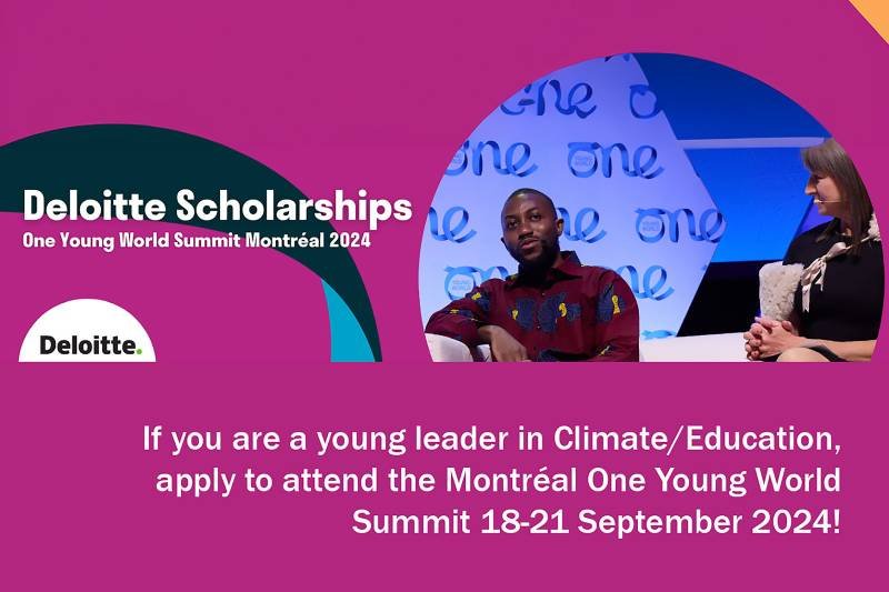 Deloitte One Young World Education Scholarship 2024