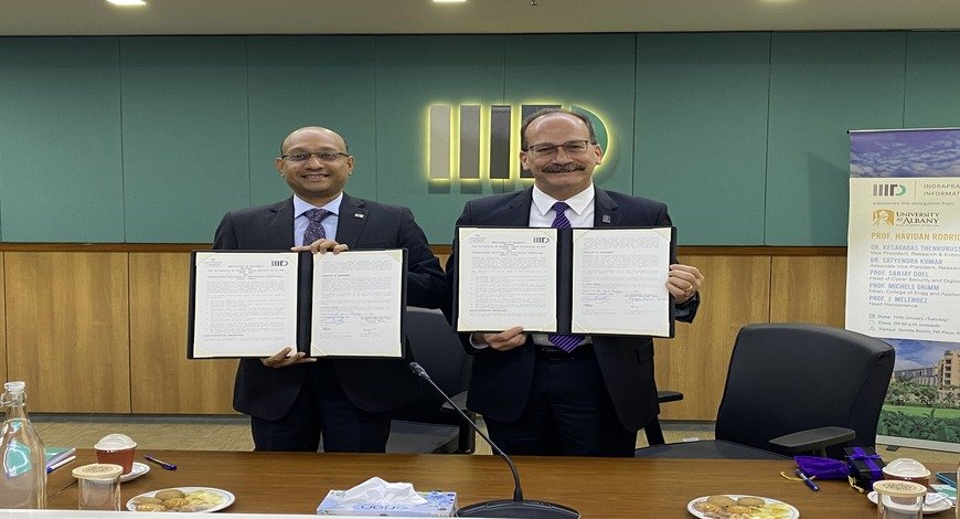 IIITD Signs MoA With The University At Albany