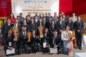 SGT University Hosts a National Trial Advocacy Competition
