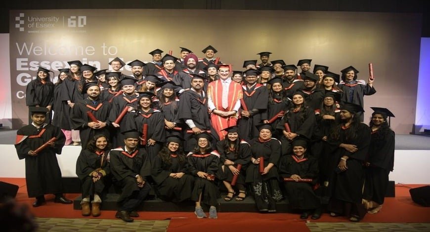 University Of Essex Marks Graduation Day In India