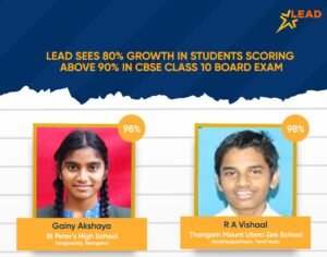 LEAD Sees 80% Growth in Students Scoring Above 90% in CBSE Class 10 Board Exam