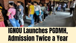 IGNOU launches Post Graduate Diploma in Mental Health (PGDMH)