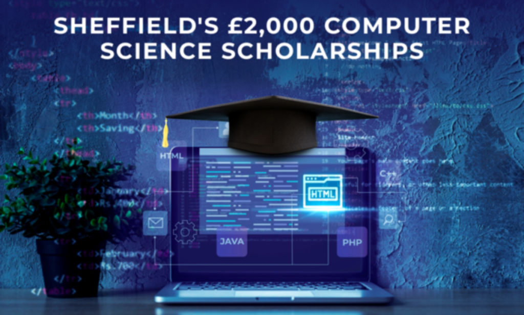 University of Sheffield to offer Computer Science Scholarship worth £2,000