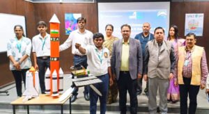 CMR University Celebrates National Space Day with Enthusiastic Student Participation