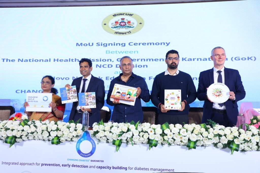 Government of Karnataka inks MoU with Novo Nordisk Education Foundation to launch Changing Diabetes Barometer Program