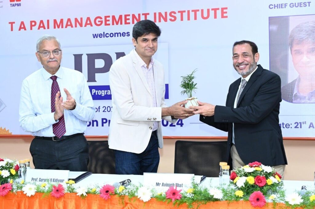 TAPMI Welcomes the Second Batch of the Integrated Management Programme