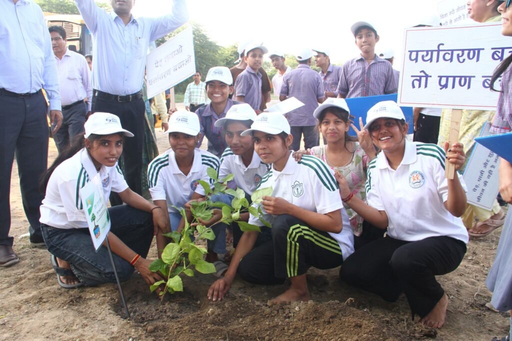 IREDA Promotes Green Initiatives with Ek Ped Maa Ke Naam and Swachhata Awareness Campaign for Students