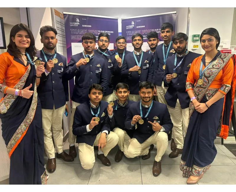 India Shines at WorldSkills Lyon 2024