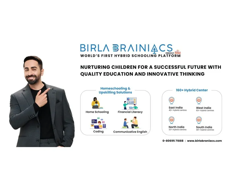 Birla Brainiacs Welcomes Ayushmann Khurrana as an Investor & Official Brand Ambassador