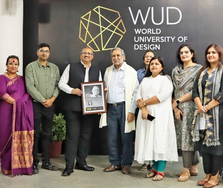 World University of Design Honors Prof. Lalit Kumar Das with the 2024 Design Guru Award