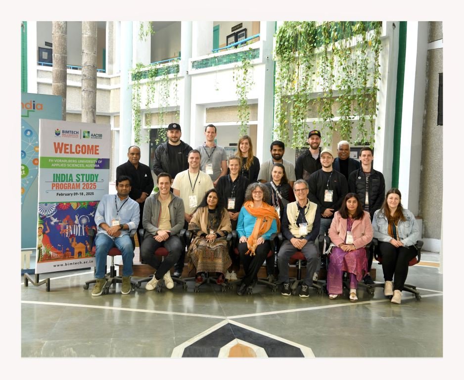 BIMTECH Explores India’s Rich Social, Cultural, and Business Landscape with FH Vorarlberg Austria