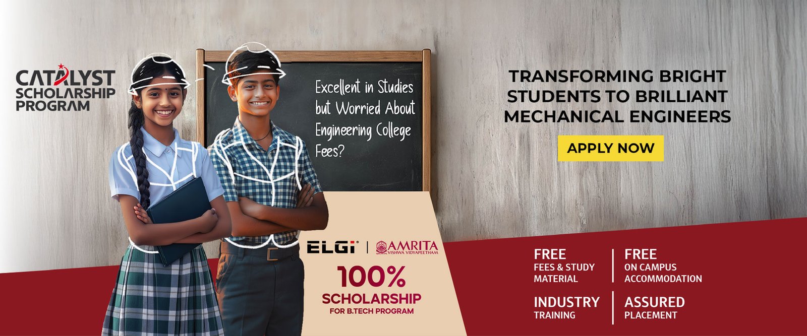 Nbrc Catalyst Program ELGi and Amrita University Launch CATALYST Scholarship Program to ...
