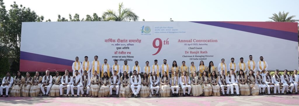 IIM Amritsar Celebrates Graduation of MBA Batch of 2025