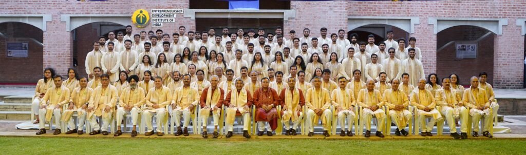 Entrepreneurship Development Institute of India (EDII) Hosts 24th Convocation; 74 Students Graduate Across Entrepreneurship Programmes
