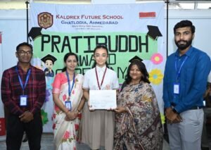 KFS Ghatlodia Hosts Pratibuddh Award Ceremony 2024–25 Celebrating Holistic Student Excellence