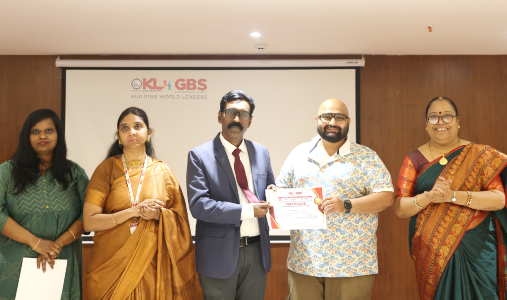 KLH Global Business School Awards Outstanding Students at Achievers’ Day