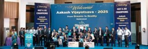 Aakash Educational Services Limited Felicitates NEET UG 2025, JEE Main and Advanced 2025 Toppers from Hyderabad at Champions of Aakash Event