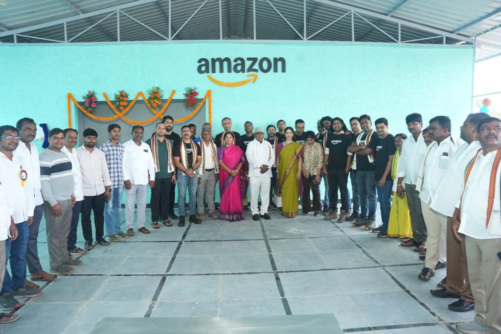 Amazon Expands Community Impact, Renovates Fourth Telangana State Model School in Ranga Reddy District