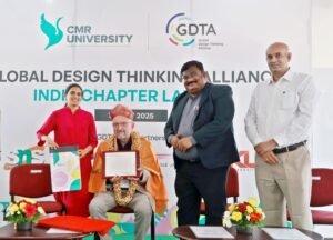 CMR University Hosts Launch of GDTA India Chapter, Pioneering Design Thinking in Education and Innovation