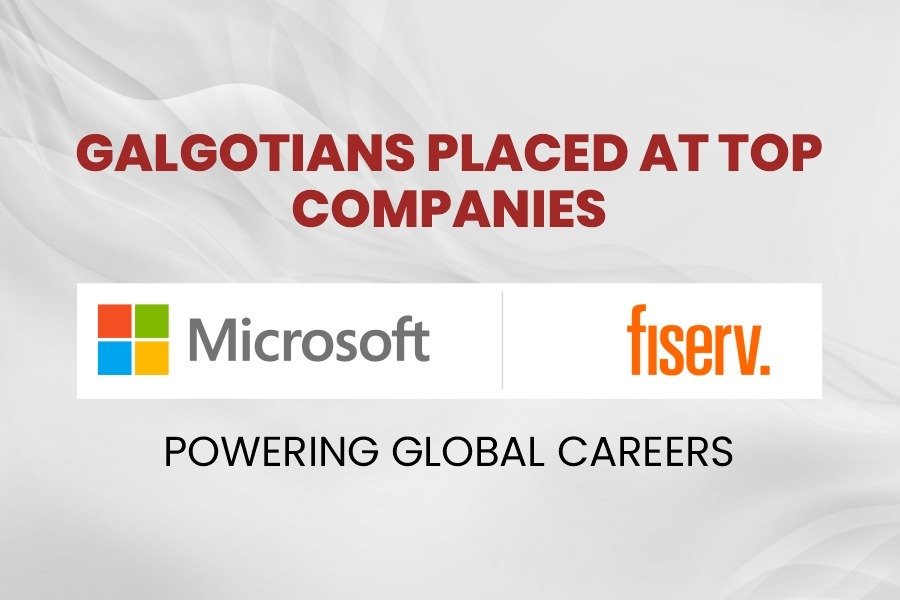 Galgotias University B.Tech Graduates Bag Global Roles with Packages up to INR 20 LPA