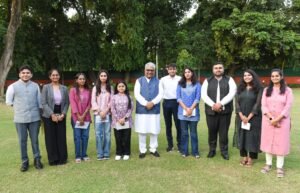 Anant National University’s Climate Change Engineering Students Engage with Hon’ble Minister Bhupender Yadav on India’s Green Future