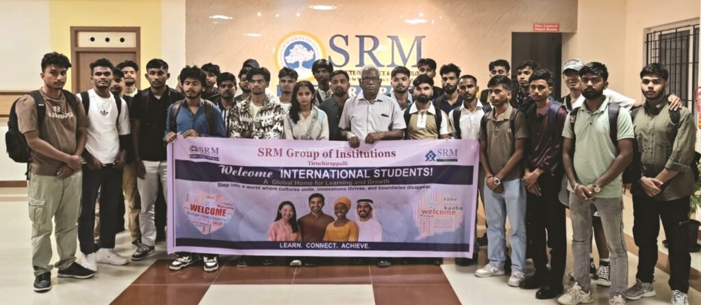 SRMIST Strengthens Global Footprint by Welcoming Over 200 International Students for 2025