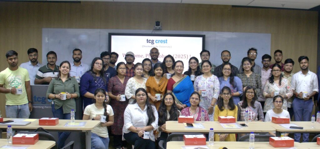 TCG Crest (DTBU) Recruits 40 New Research Scholars In Its PHD Program