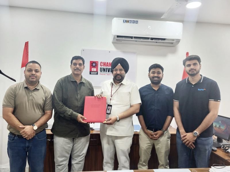 byteXL and Chandigarh University Sign MoU to Transform Tech Education and Upskill Future-Ready Talent