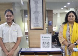Amity Global School Young Environmentalist Nandini Drives Change Through E-Waste Collection and Recycling in School