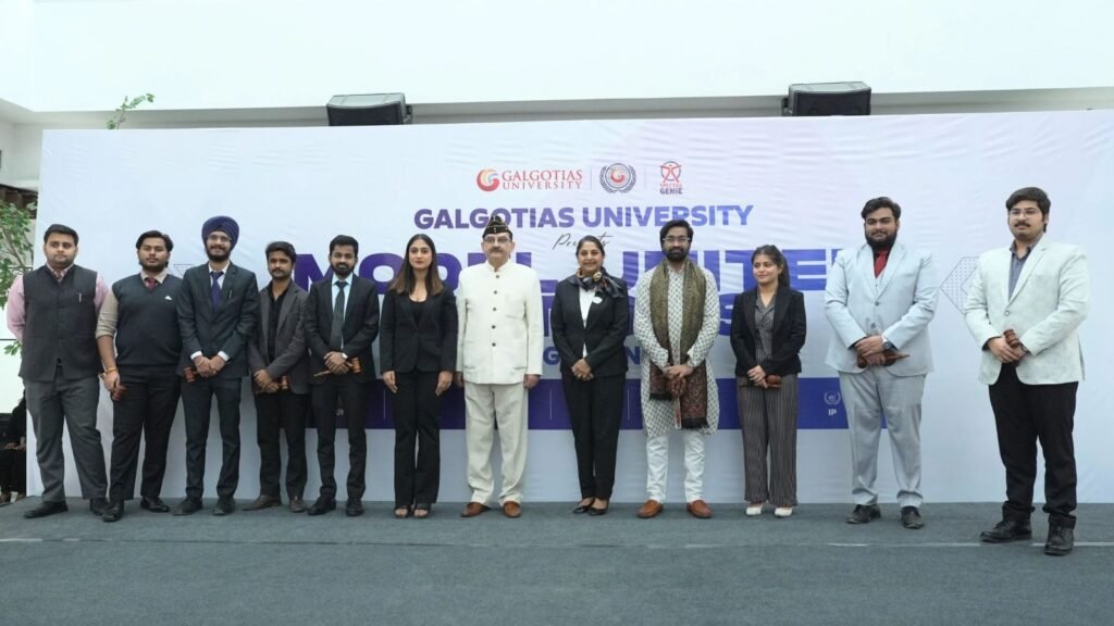 Galgotias University Commences its First ‘Model United Nations’, Setting a New Benchmark for Student Diplomacy