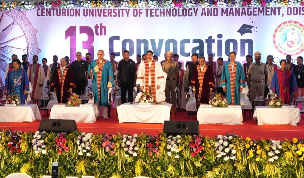 ISRO Chief & DRDO Leader Join Odisha Governor to Award Degrees to Graduates at Centurion University’s 13th Convocation