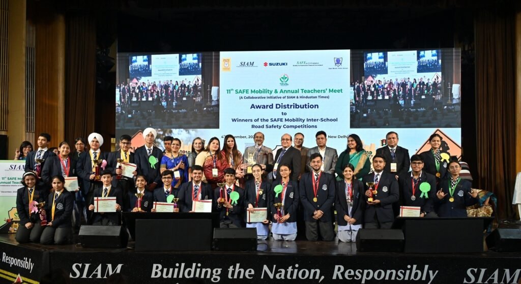 SIAM Concludes 11th Safe Mobility Inter-School Competition and Annual Teachers’ Meet on Road Safety Education