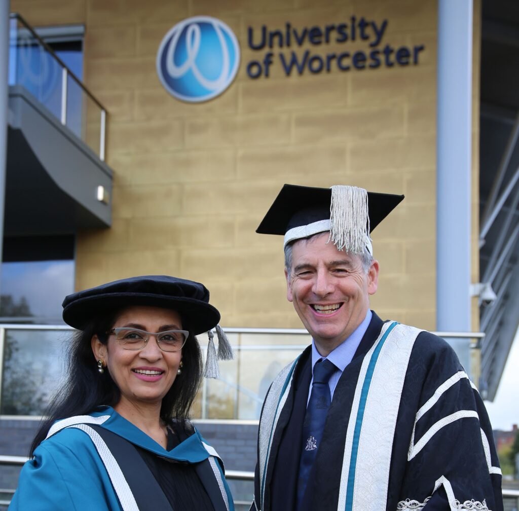 Swaroop Sampat-Rawal Recognized for Her Impact on Education with Fellowship from University of Worcester
