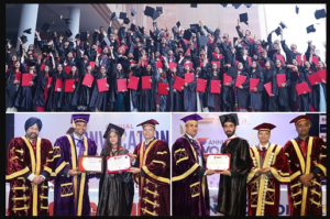 Chandigarh University Holds Annual Convocation, Degrees Conferred on 3301 Students of Management & Commerce