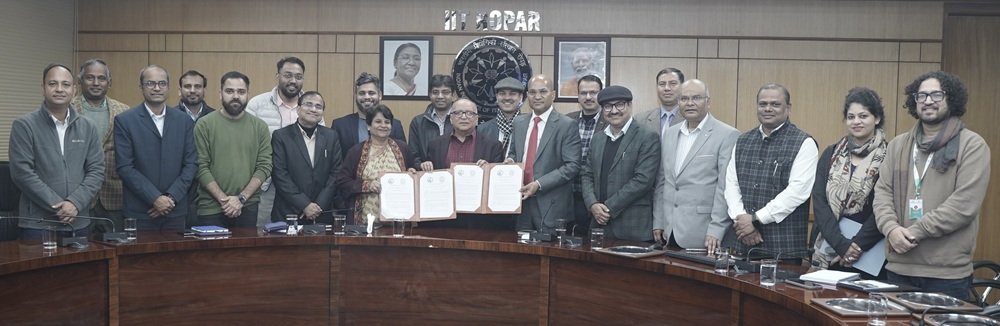 IIT Ropar Signs MoU with Veer Madho Singh Bhandari Uttarakhand Technical University