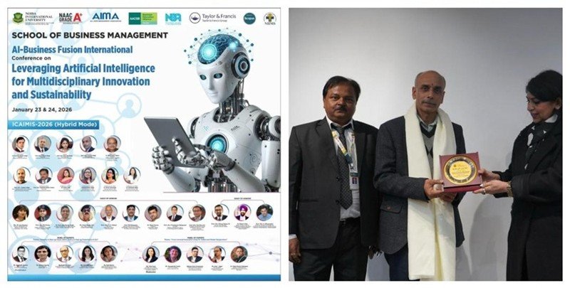Noida International University Hosts ICIMIS-2026 on AI–Business Fusion