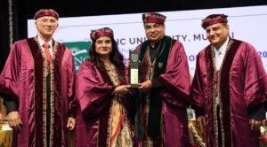 Union Minister Shri Nitin Gadkari Conferred Honorary Doctorate at HSNC University’s Fourth Convocation