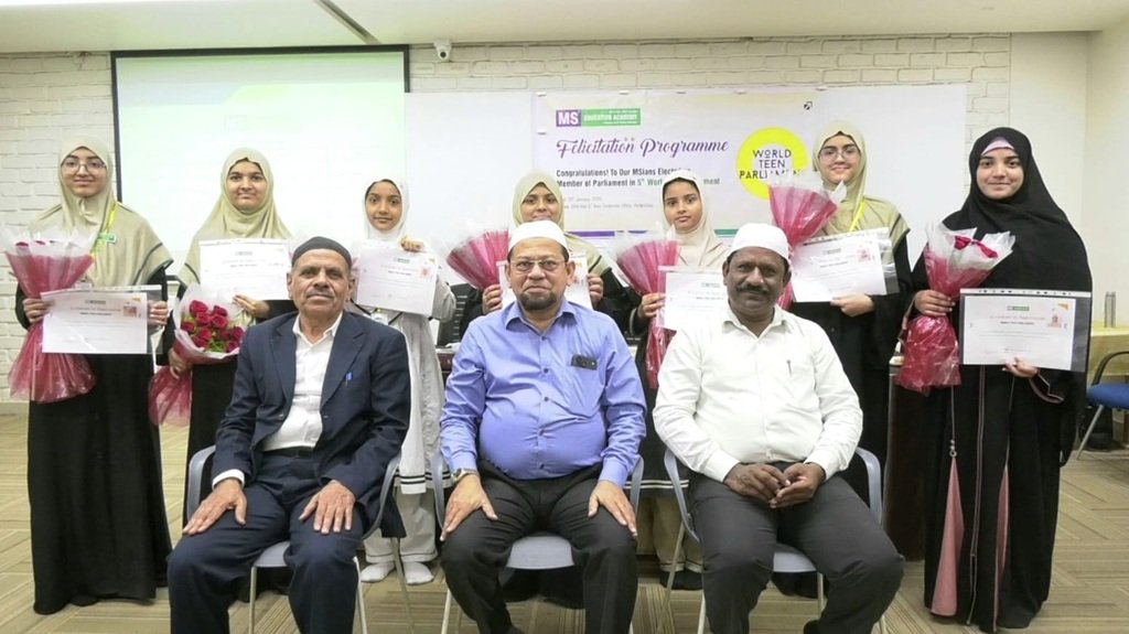Seven Girls, One Global Stage: MS Education Academy Marks Fifth Straight Triumph at World Teen Parliament 2026