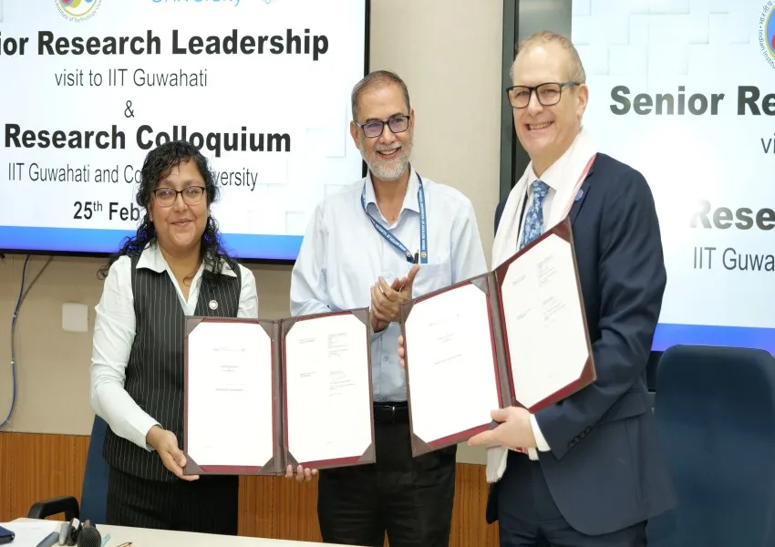 IIT Guwahati, Coventry University Sign MoU To Advance AI, Healthcare Research
