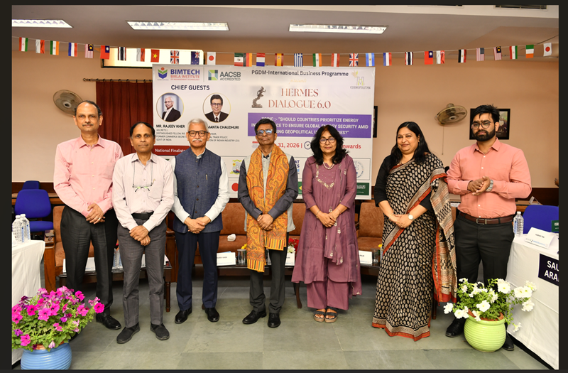 IIM Rohtak Wins BIMTECH’s ‘Hermes’ Dialogue 6.0,’ a National-Level Debate Featuring Representation from 12 Nations