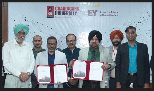 EY India Certificate Courses to make Chandigarh University's Students of MBA & BBA Programs Job-ready with real-world skills in AI, Analytics, Finance