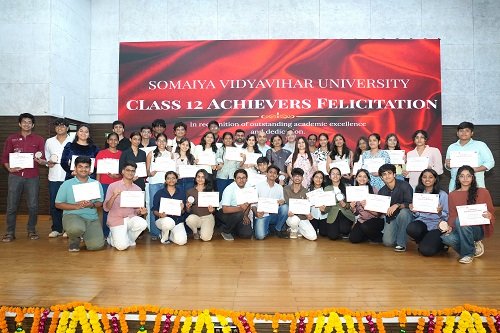 Class 12 Student Achievers Make Somaiya Vidyavihar University Proud