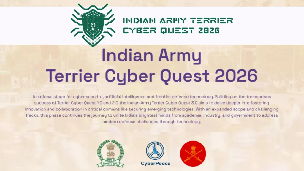 Indian Army Cyber Quest 2026 Hackathon